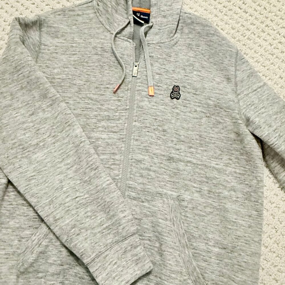 Psycho Bunny Men's Full Zip Hoodie